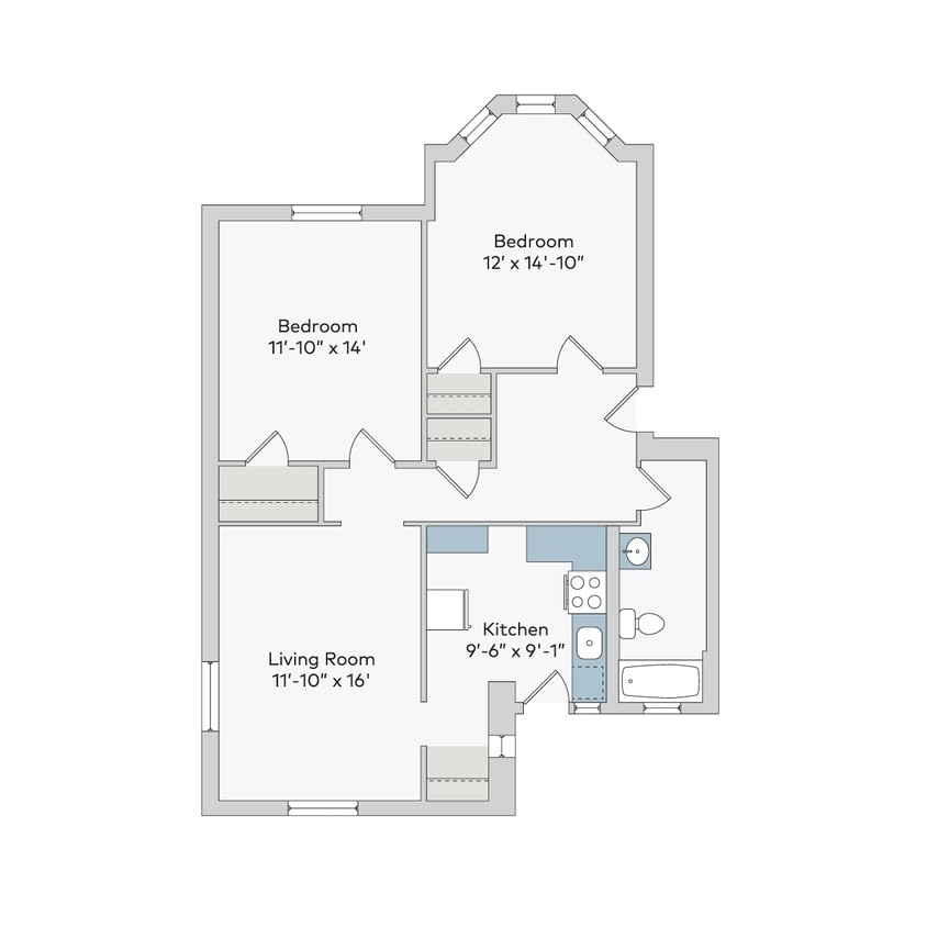Floor Plan - van-2ba