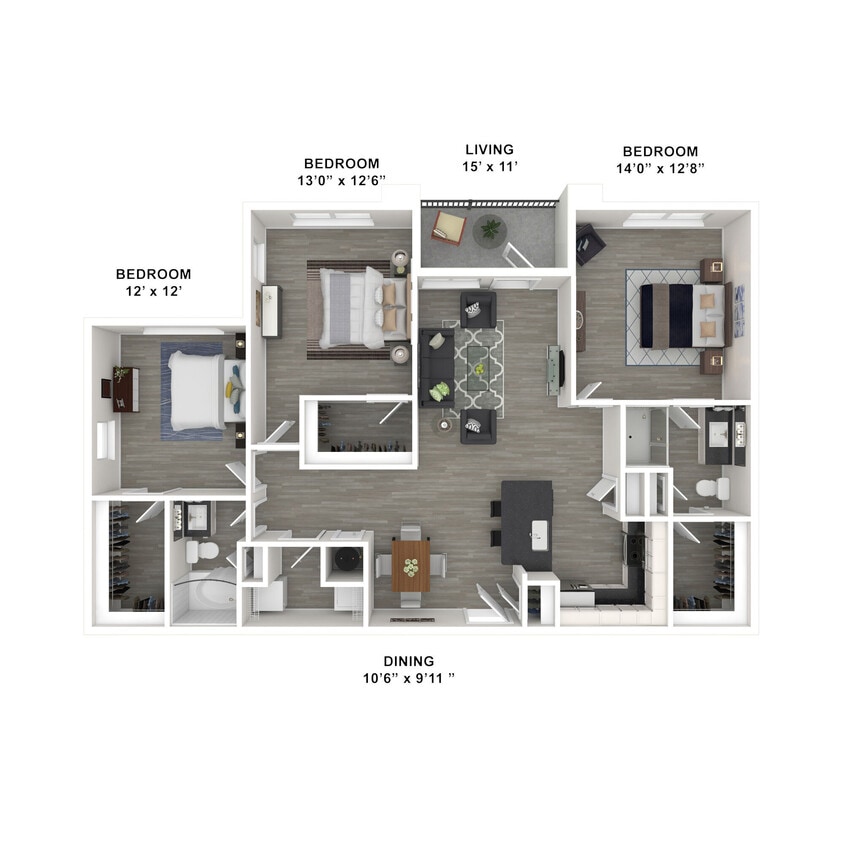 Floor Plan - Persimmon