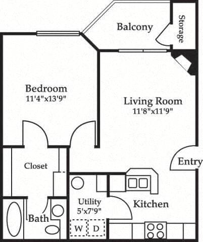 Floor Plan - 1A
