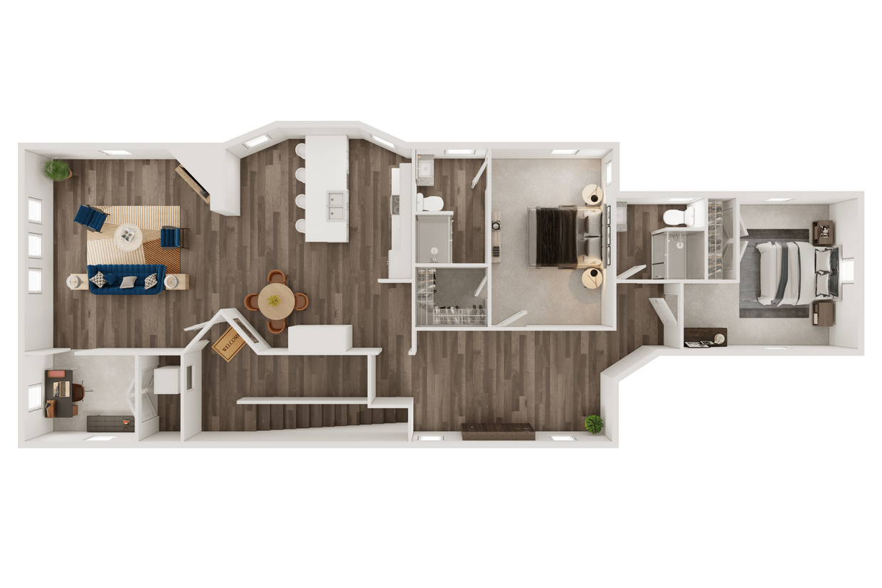 Floor Plan - B10 - SECOND AVE