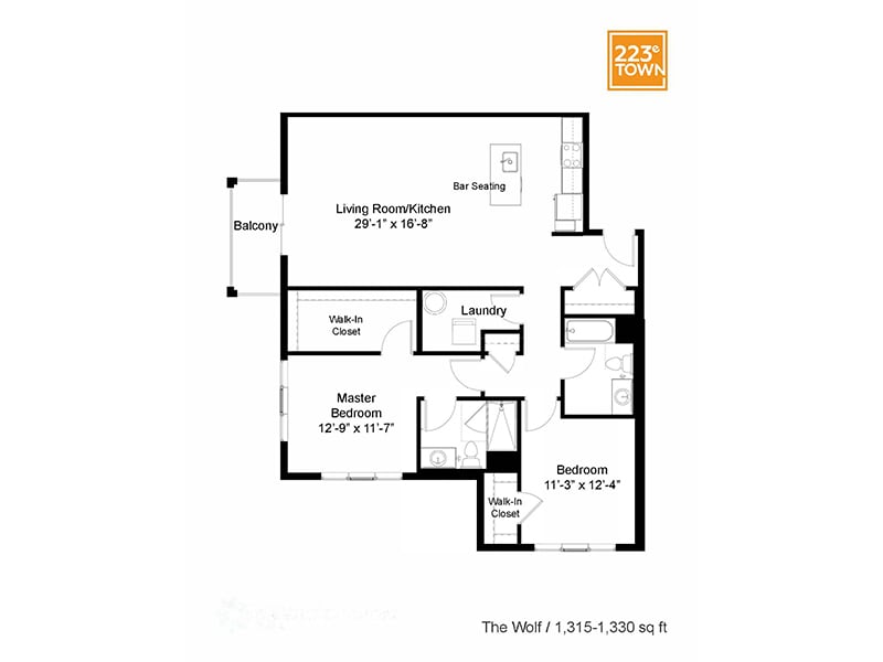 Floor Plan - The Wolf