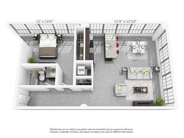 Floor Plan - 1P1
