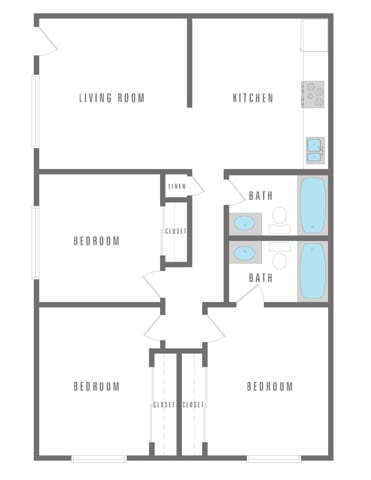 3 Bedroom 2 Bath - 3 Bedroom 2 Bath