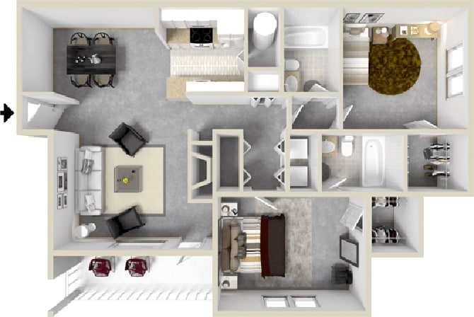 Floor Plan - The Current