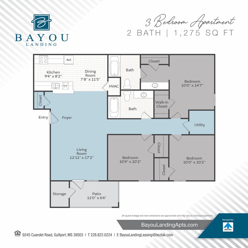Floor Plan - 3 Bedroom