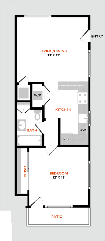 Floor Plan - Plan 1A