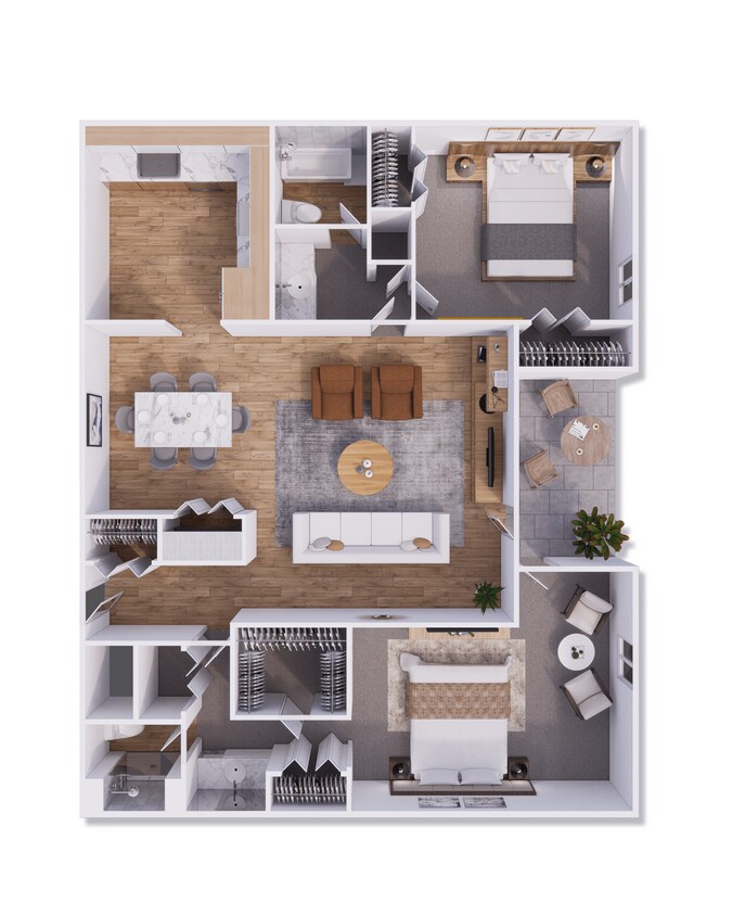 Floor Plan - East Mid B2