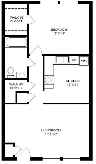 1BR/1BA - KSU - 1860 College Heights