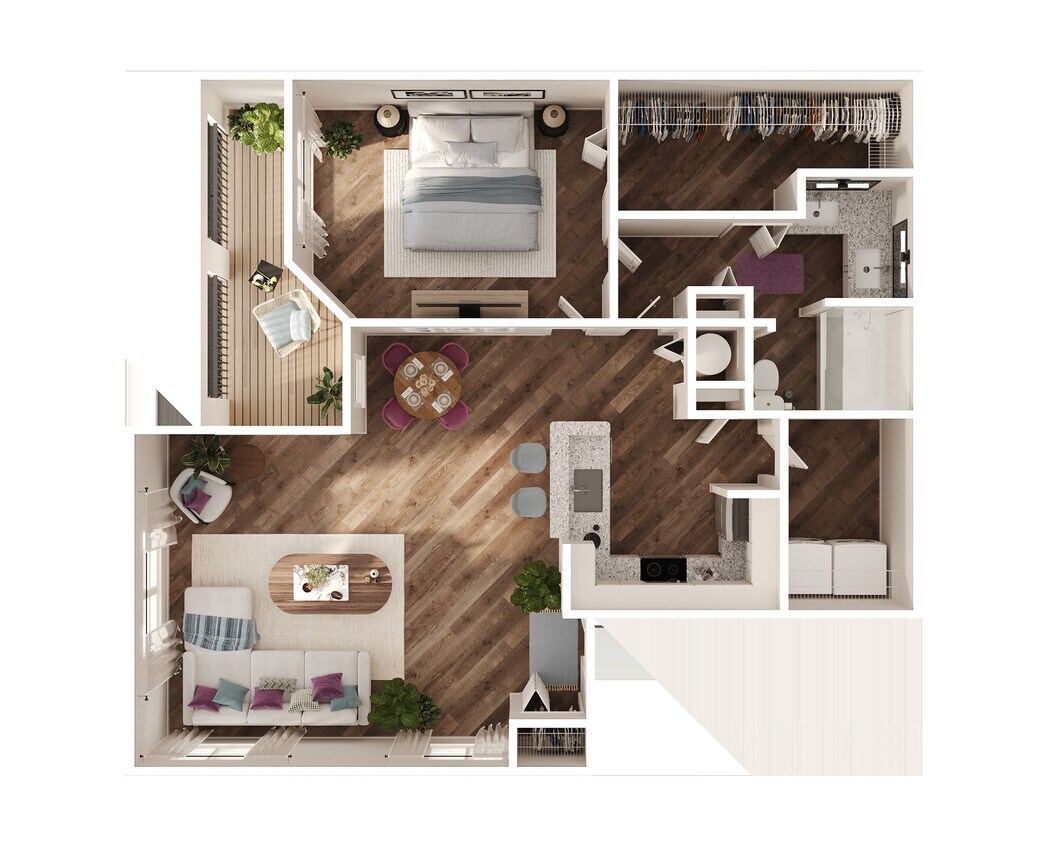 Floor Plan - Floorplan 1C