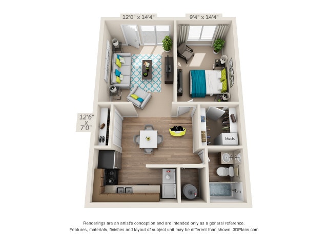 Floor Plan - The Cove