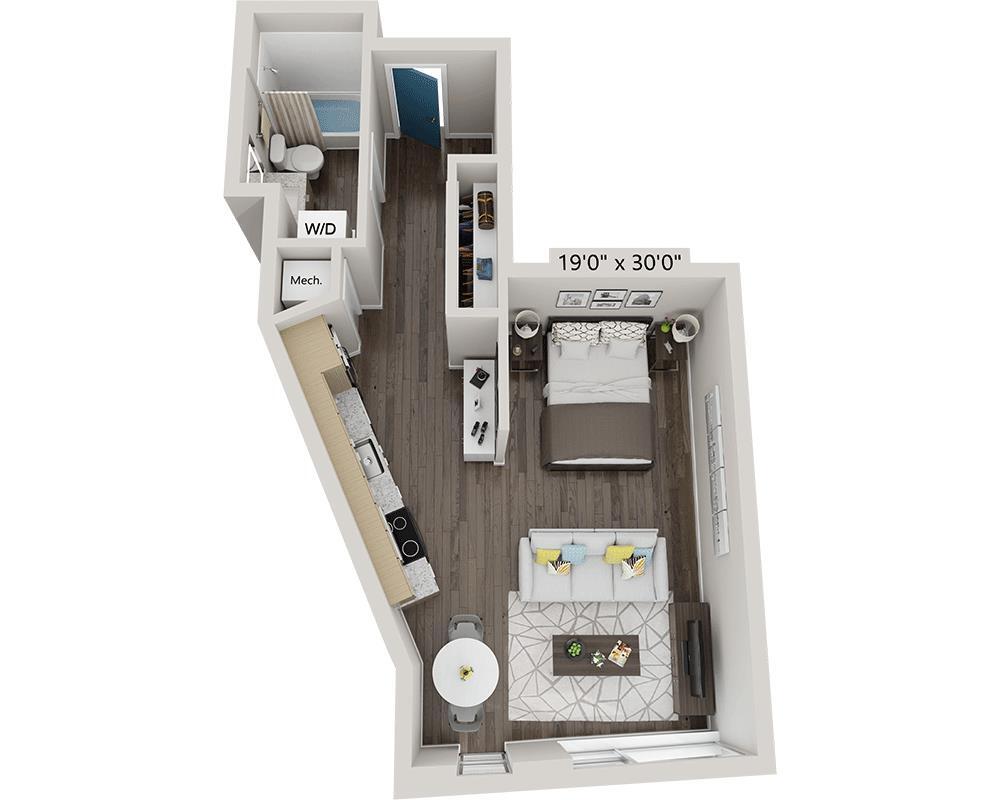 Floor Plan - Studio E1F
