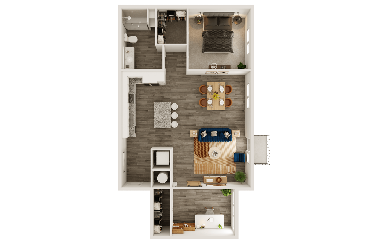 Floor Plan - A6O - SECOND AVE