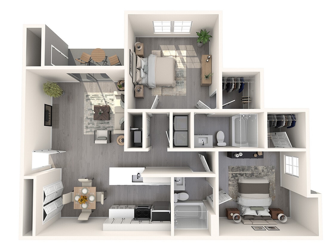 Floor Plan - The Palmer - Deck