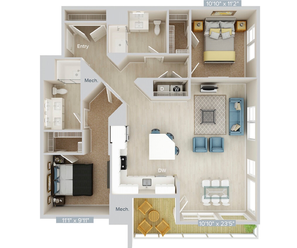 Floor Plan - BM15-1263-1301