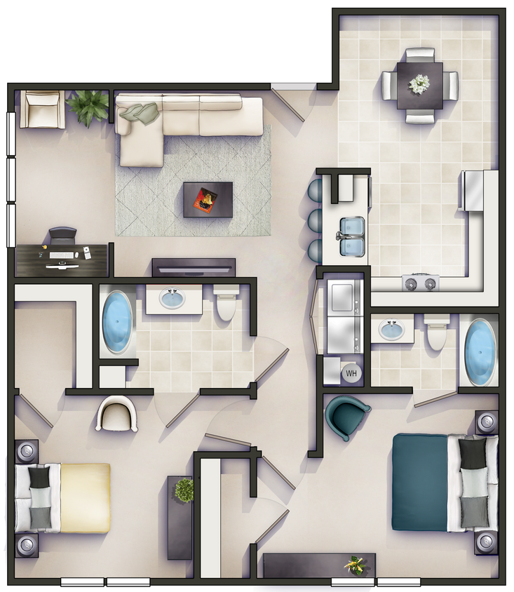 Floor Plan - The Lookout Sunroom