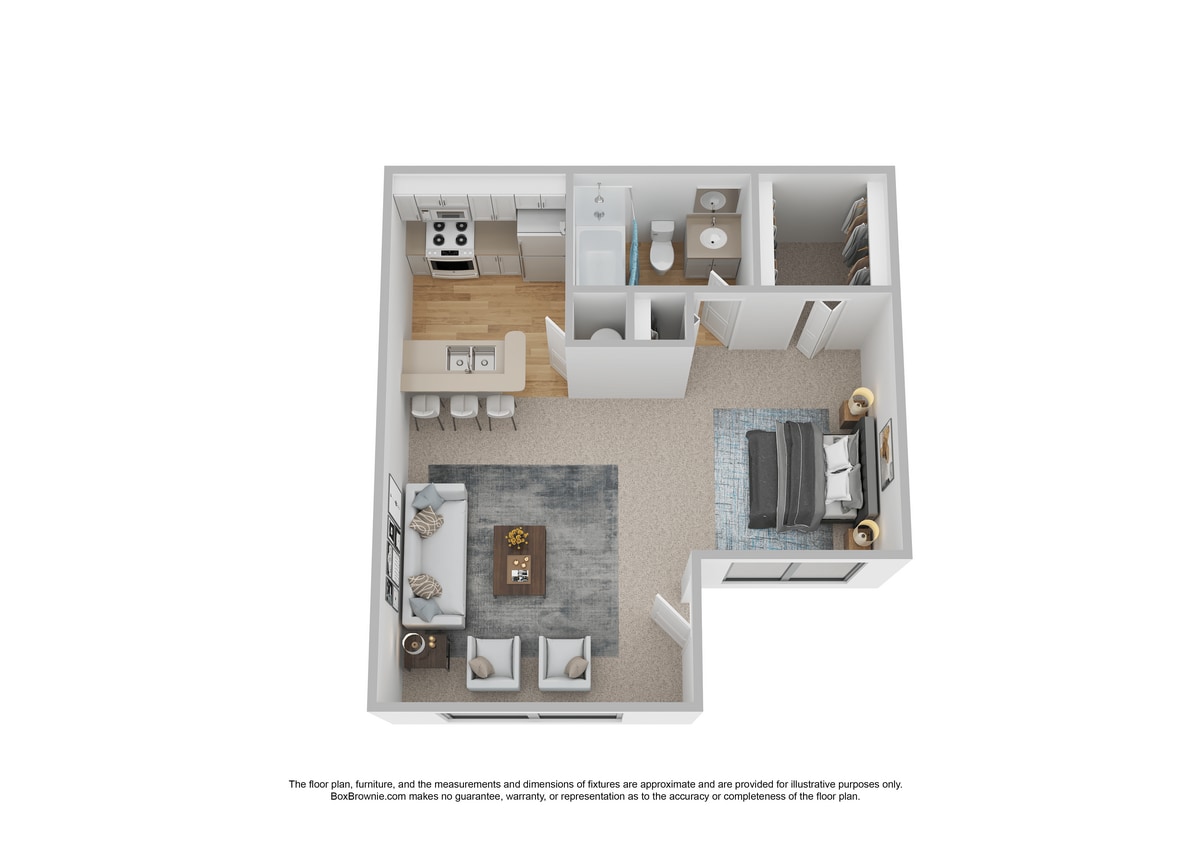 Floor Plan - Renovated E1