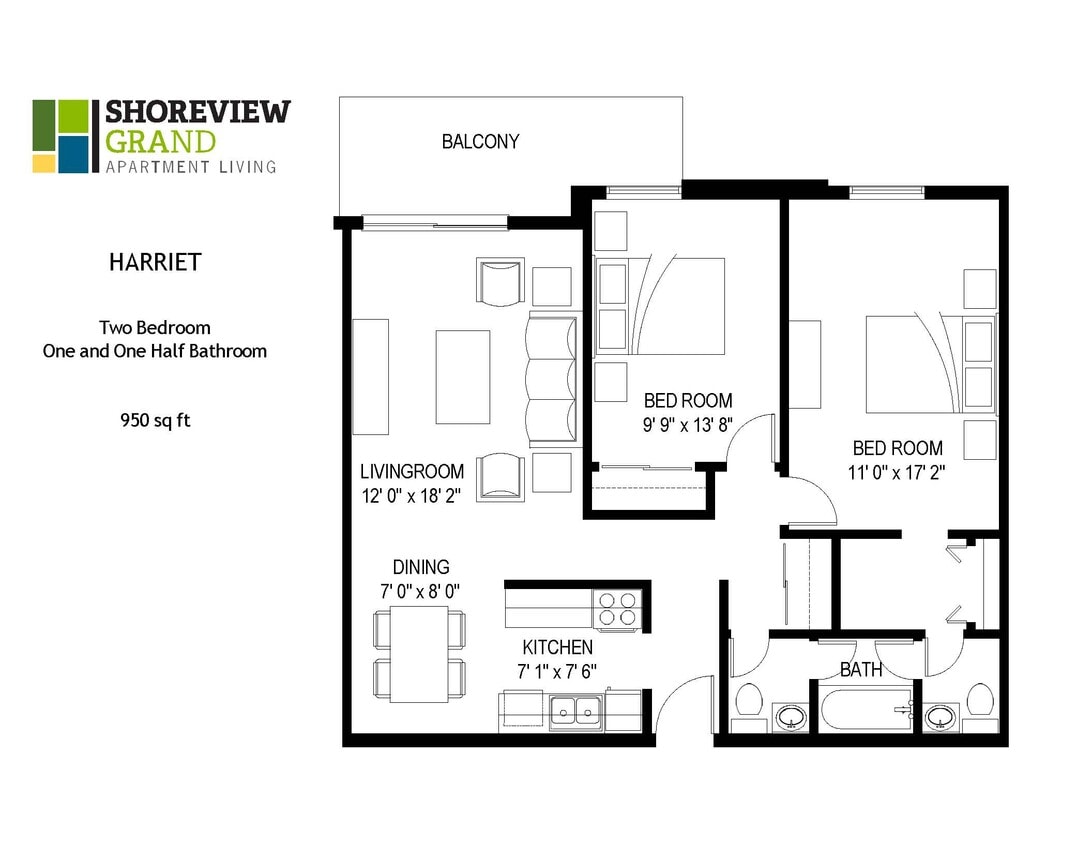 Floor Plan - Harriet