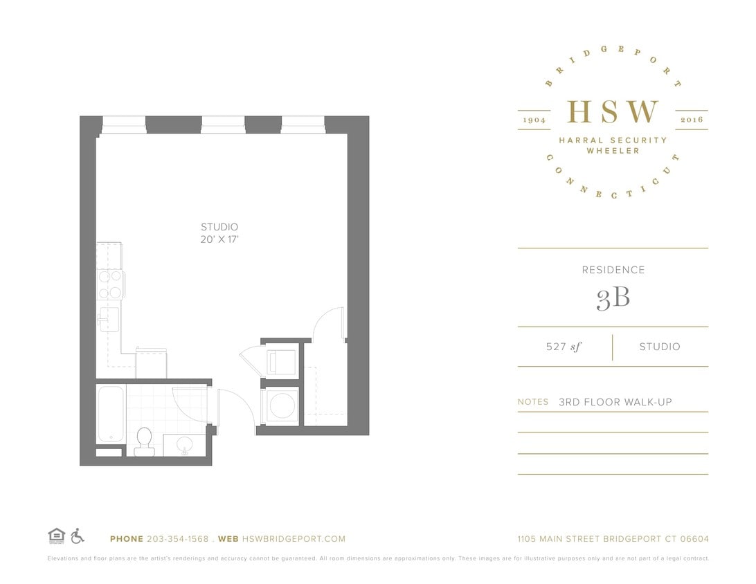 Floor Plan - Studio
