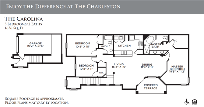 Floor Plan - The Carolina