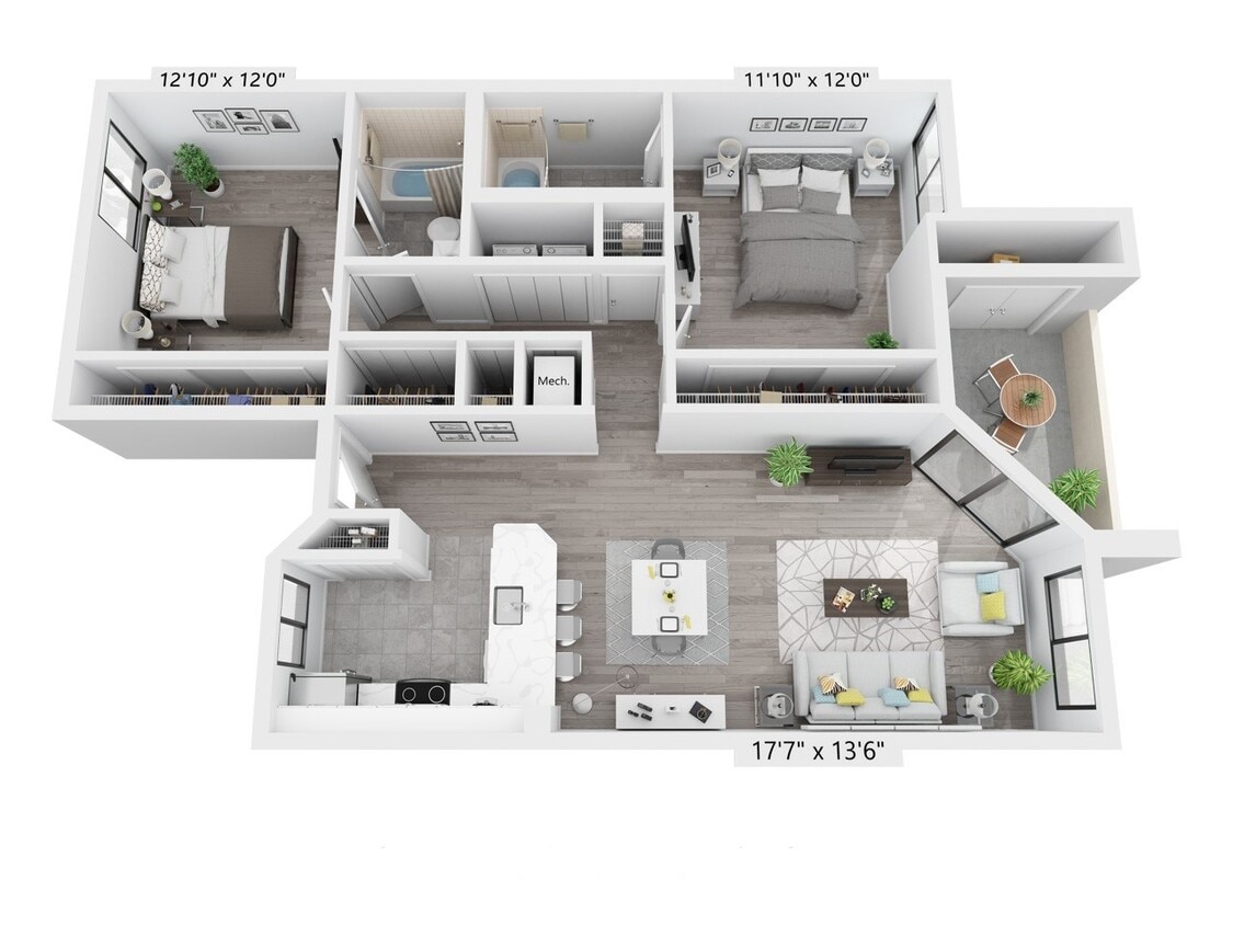 Floor Plan - B1 VISTA