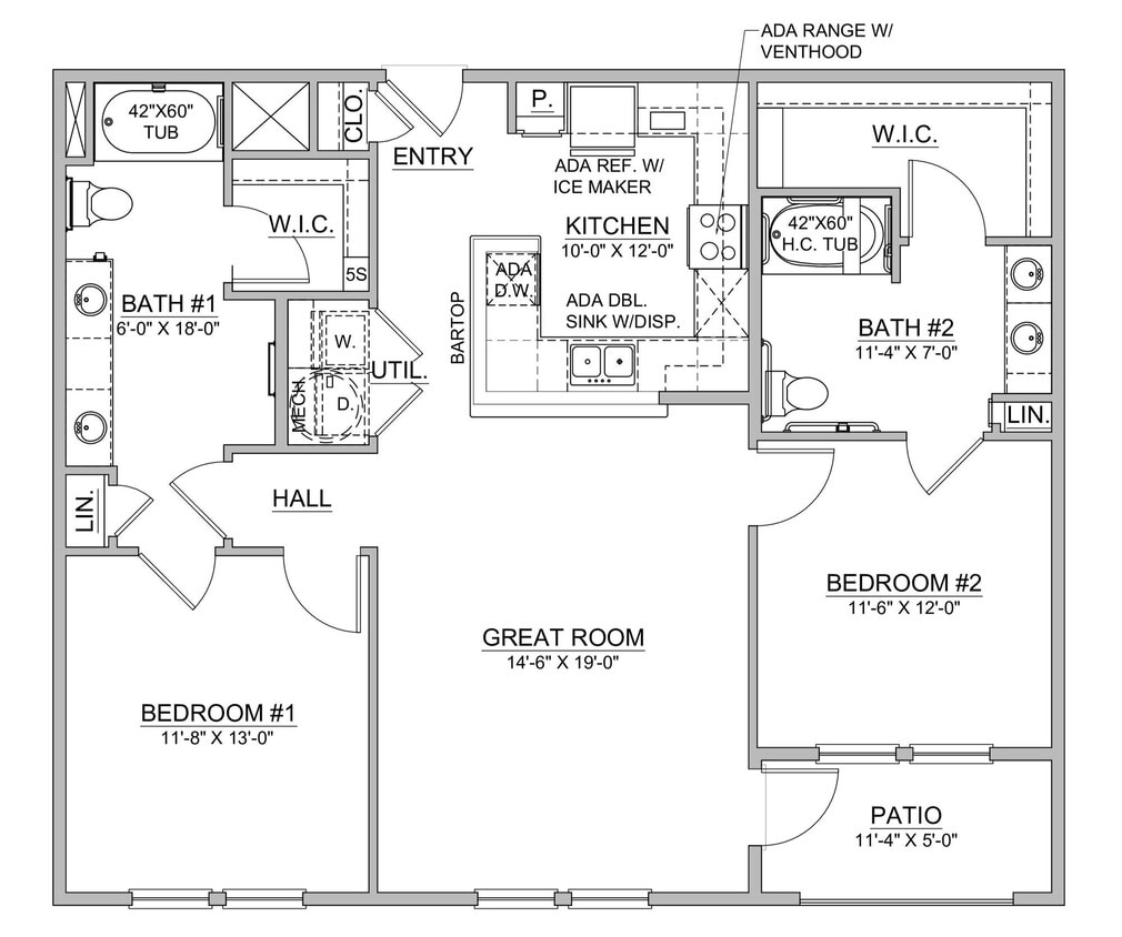 Floor Plan - B2 - HC
