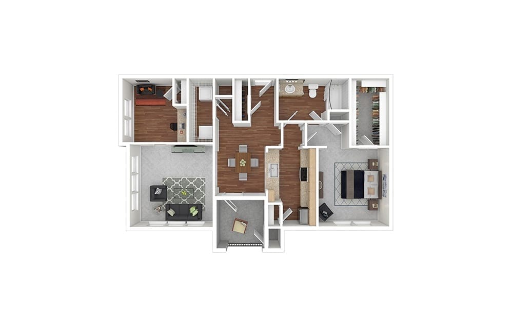 Floor Plan - Hill Country