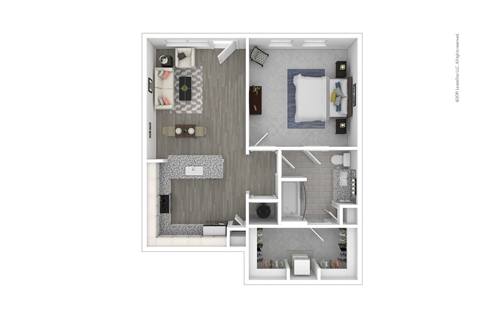 Floor Plan - The Blue Ridge