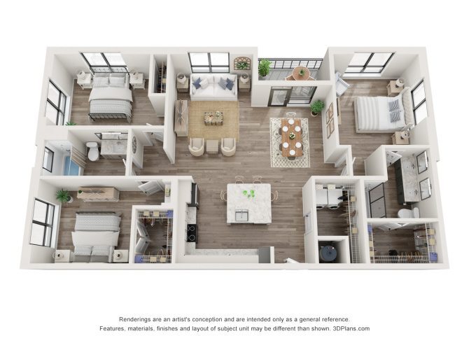 Floor Plan - The Harrison