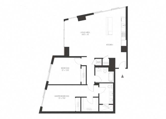 Floor Plan - 2B
