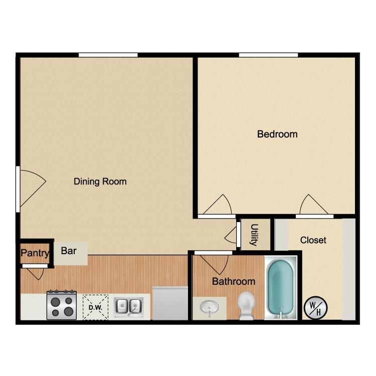 Floor Plan - The Shore Upstairs