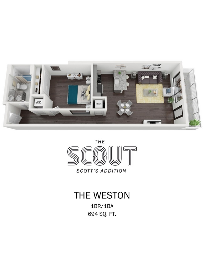 Floor Plan - The Weston