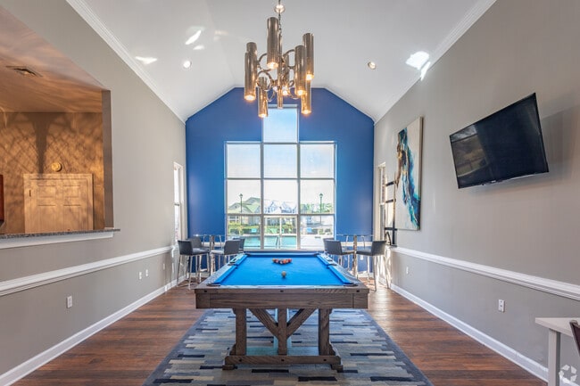 Resident Clubhouse - Pool Table - Bridgewater at Town Center