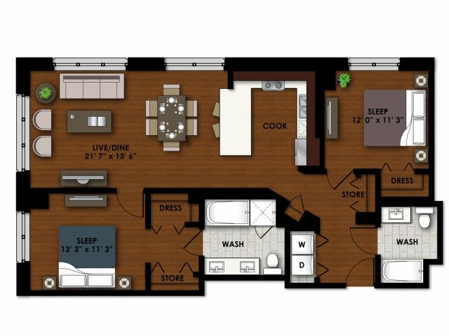 Floor Plan - P-C600