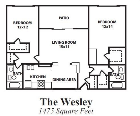 The Wesley - 2x2 L