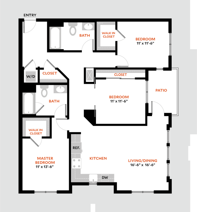 Floor Plan - Plan 3G