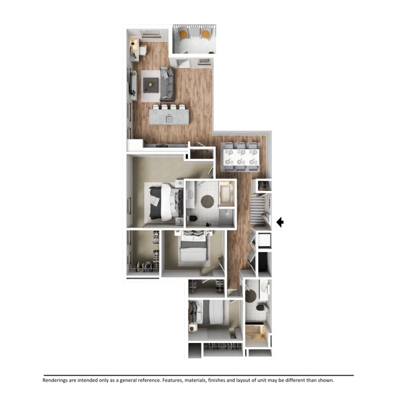 Floor Plan - Globetrotter - Penthouse