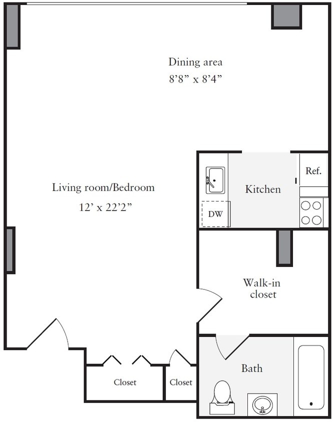 Floor Plan - S1-500sq-Tier31