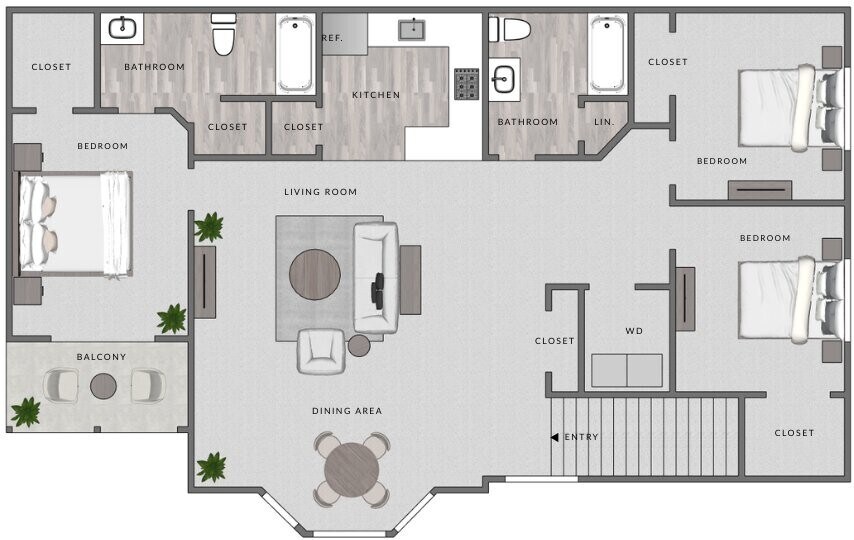 Floor Plan - C1 - 3x2