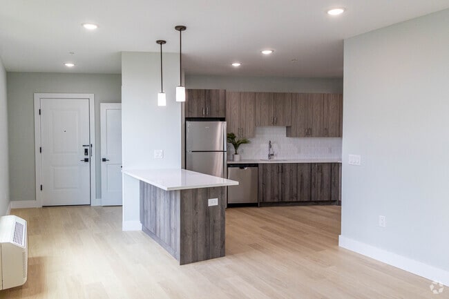2BR, 1BA - 925SF-Kitchen - Olea by Gomes