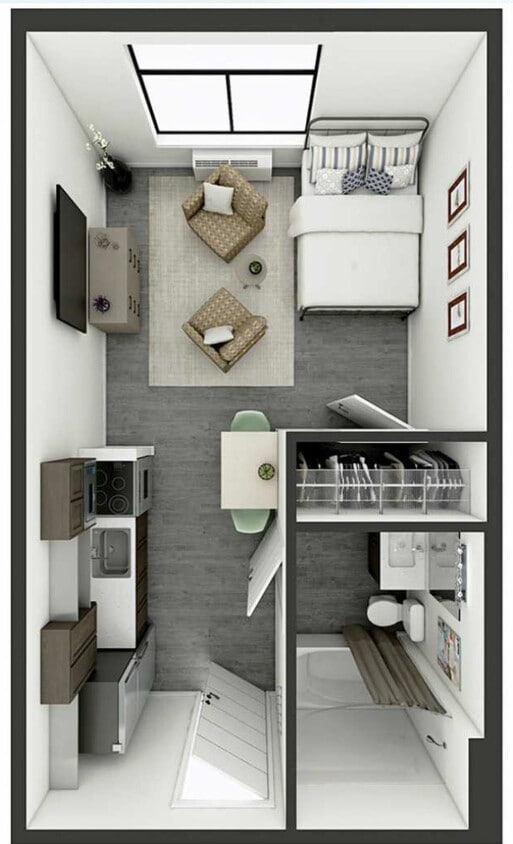 Floor Plan - Studio