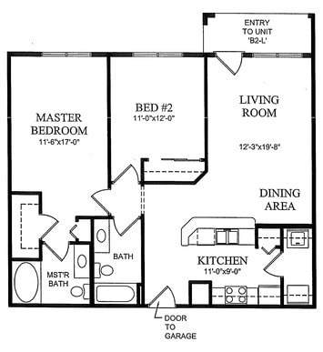 Floor Plan - Ridge C