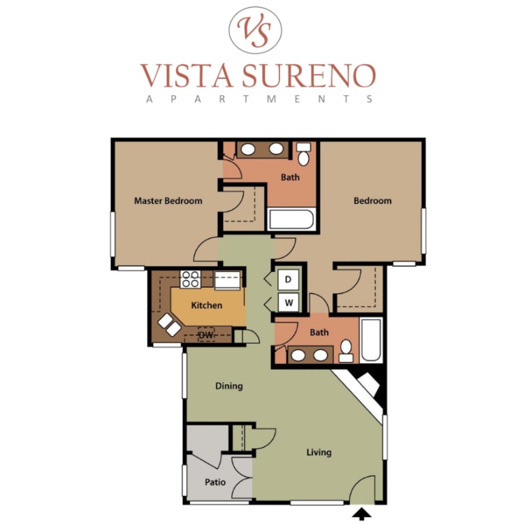 2_Bedroom_960_sq_ft_846997.png - Two-Bedrooms, Two-Bathrooms (BR)