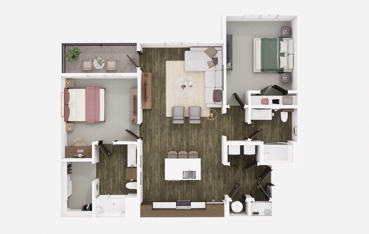 Floor Plan - Halstead B2