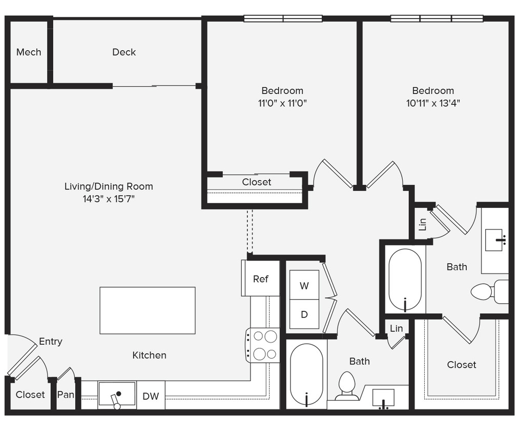Floor Plan - B1-1069-1080