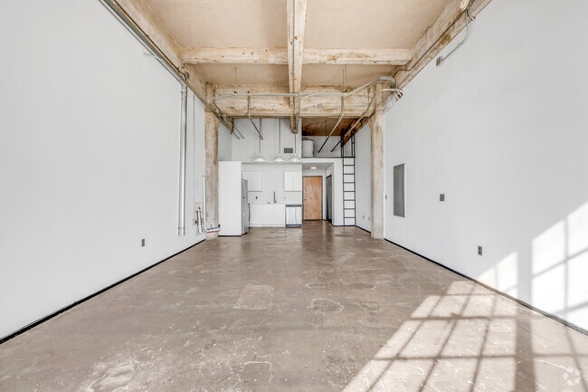 Studio - 650SF - Living/Bedroom Space - American Beauty Mill Lofts