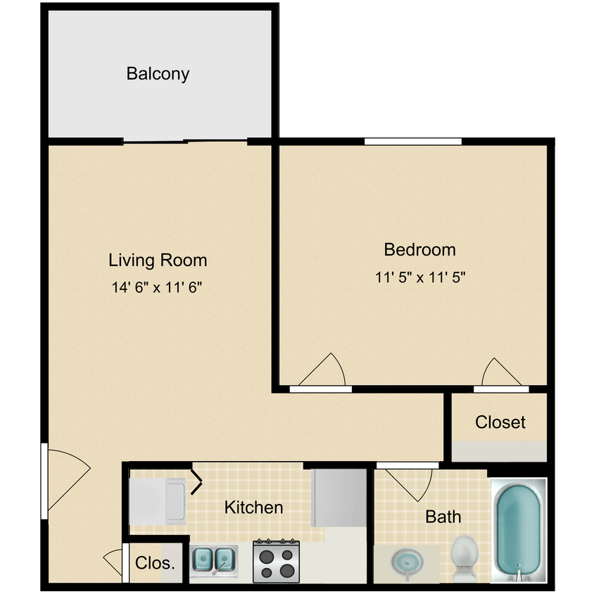 Floor Plan - The Aspen