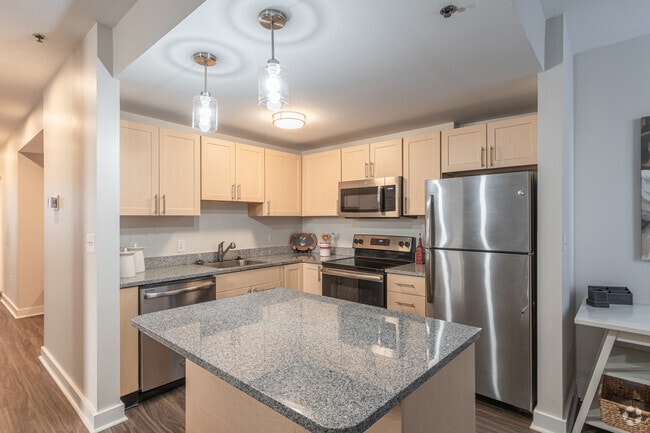 2 BR, 2 BA - 1500SF - Kitchen - The Residences at Rodney Square
