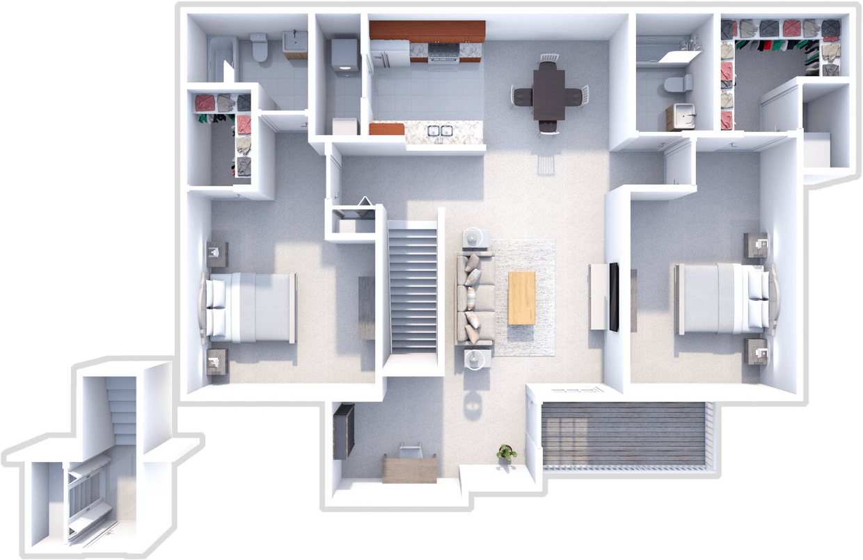 Floor Plan - The Donovan