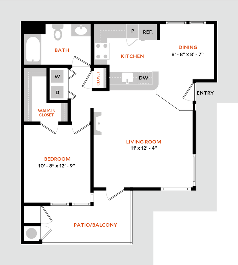 Floor Plan - Plan 1AR