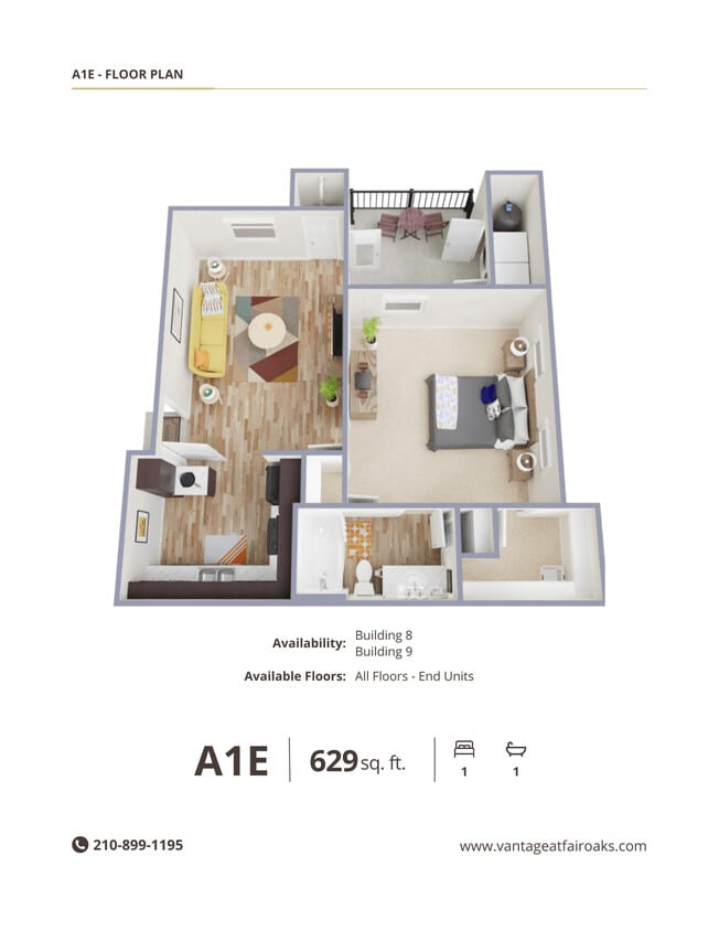 Floor Plan - A1E